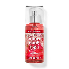 BATH & BODY WORKS WINTER CANDY APPLE TRAVEL SIZE FINE FRAGRANCE MIST 75ML 2.5 FL.OZ.