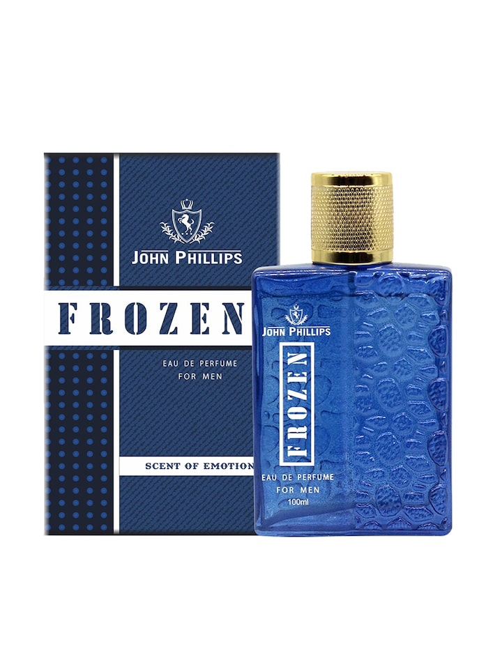 John Phillips Luxury Frozen & Blue Sportz Eau De Perfume 100ml 3.4 Fl.oz. Each Pack Of 2 | For Men