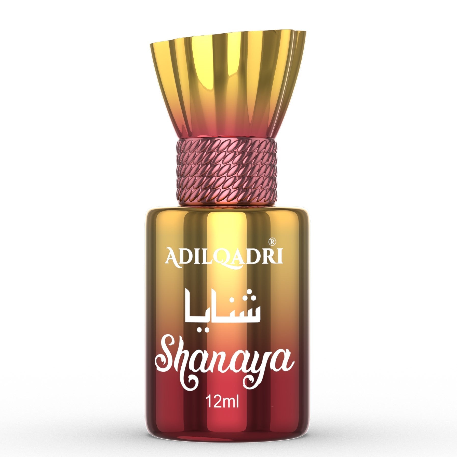 Adilqadri Shanaya Attar | Arabic & French Blend | Unisex Non-alcoholic Roll-on | Long Lasting Attar - 12 Ml 0.4 Fl.oz.