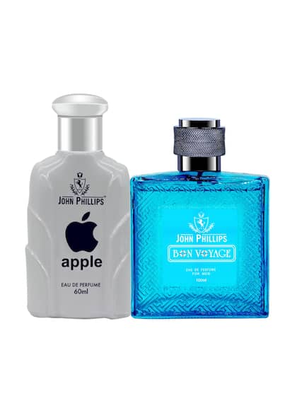 John Phillips Apple Eau De Perfume 60ml 2 Fl.oz. & Bon Voyage Eau De Perfume 100ml 3.4 Fl.oz. | For Unisex Combo Of 2