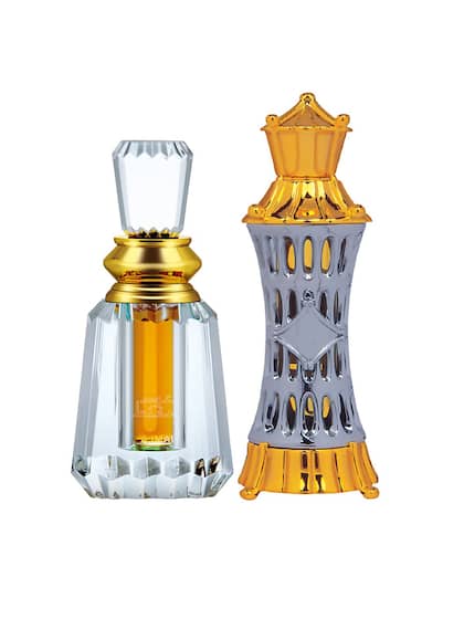 Ajmal Oudh Mukhallat 10ml 0.3 Fl.oz. & Mizyaan Cp 12ml 0.4 Fl.oz. Floral Attar For Unisex | Combo Of 2