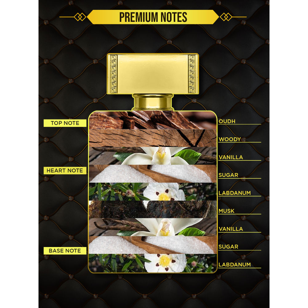 La French Oud Moment Eau De Parfum 100ml 3.4 Fl.oz. | For Unisex