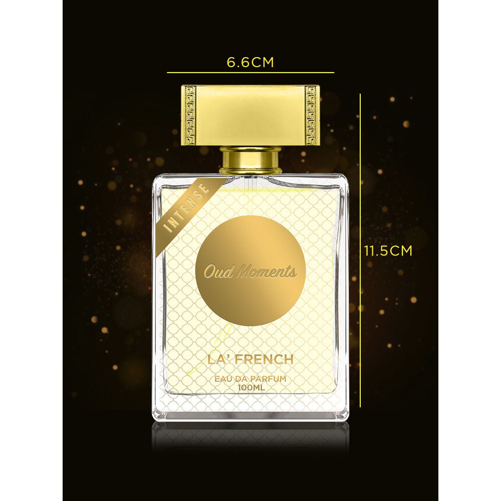 La French Oud Moment Eau De Parfum 100ml 3.4 Fl.oz. | For Unisex