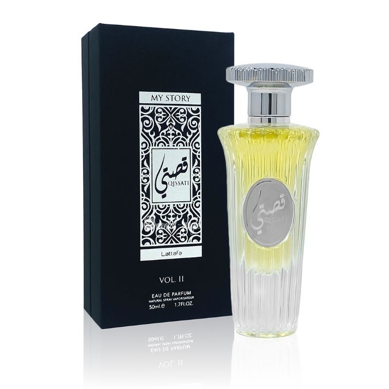 Lattafa My Story Qissati Vol-II Eau De Parfum 50ml 1.6 Fl.oz. Men Fragrance | Long Lasting