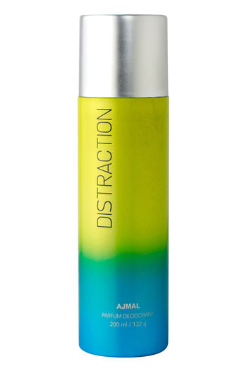 Ajmal Distraction +  Persuade Deodrant 200ml 6.7 Fl.oz. Each X2 & Aretha Eau De Parfum 50ml 1.6 Fl.oz. For Unisex | Combo Of 3