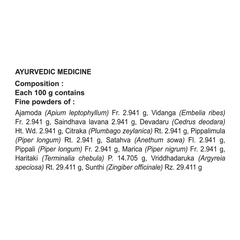 Patanjali Divya Ajmodadi Churna, With Ajamoda (Apium Leptophyllum) | 100gm, Pack Of 1