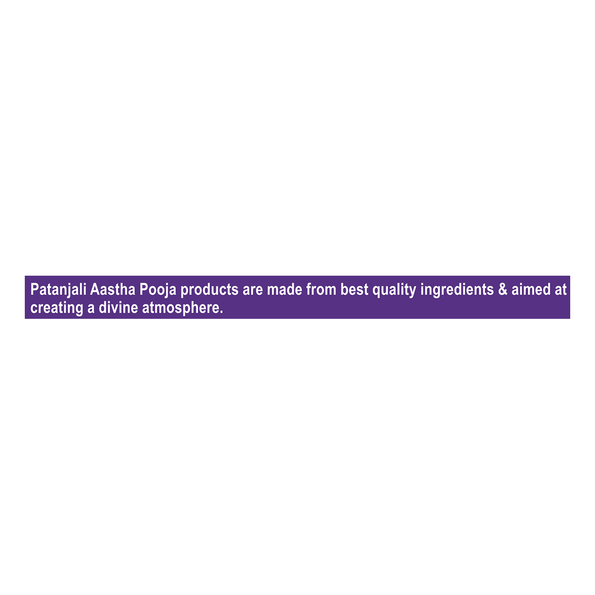 Patanjali Aastha Agarbatti Amber, With Exquisite, Soothing & Long Lasting Aroma | 120gm