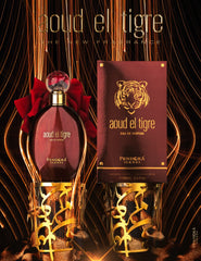 Pendora Scents Aoud El Tigre Eau De Parfum 100ml 3.4 Fl.oz. Unisex Fragrance | Long Lasting