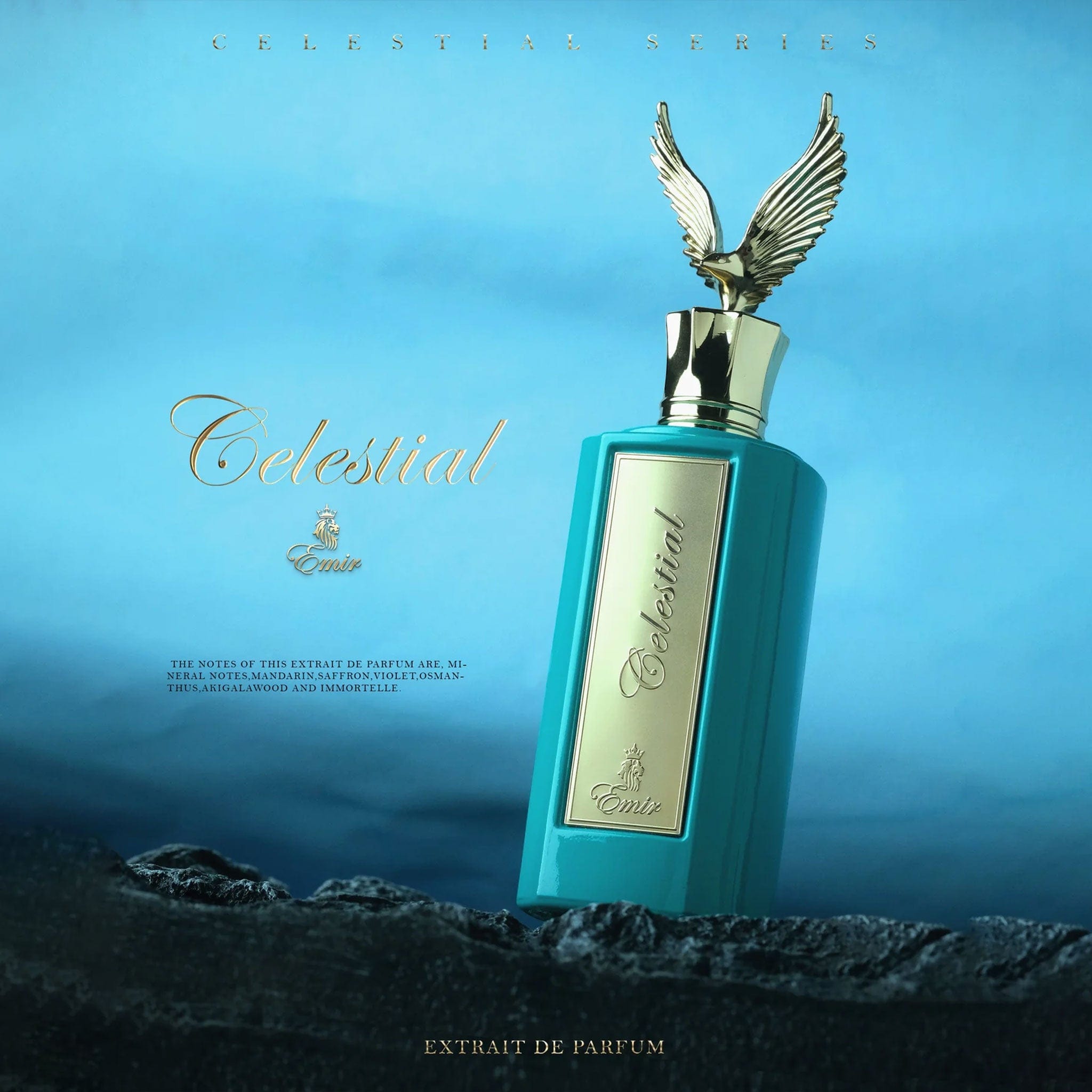 Emir Celestial Extrait De Parfum 100ml 3.4 Fl.oz. Perfect Gift For Boyfriend | Long Lasting