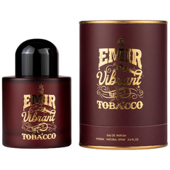 Emir Vibrant Spicy Tobacco Eau De Parfum 100ml 3.4 Fl.oz. Unisex Fragrance | Long Lasting Party Wear