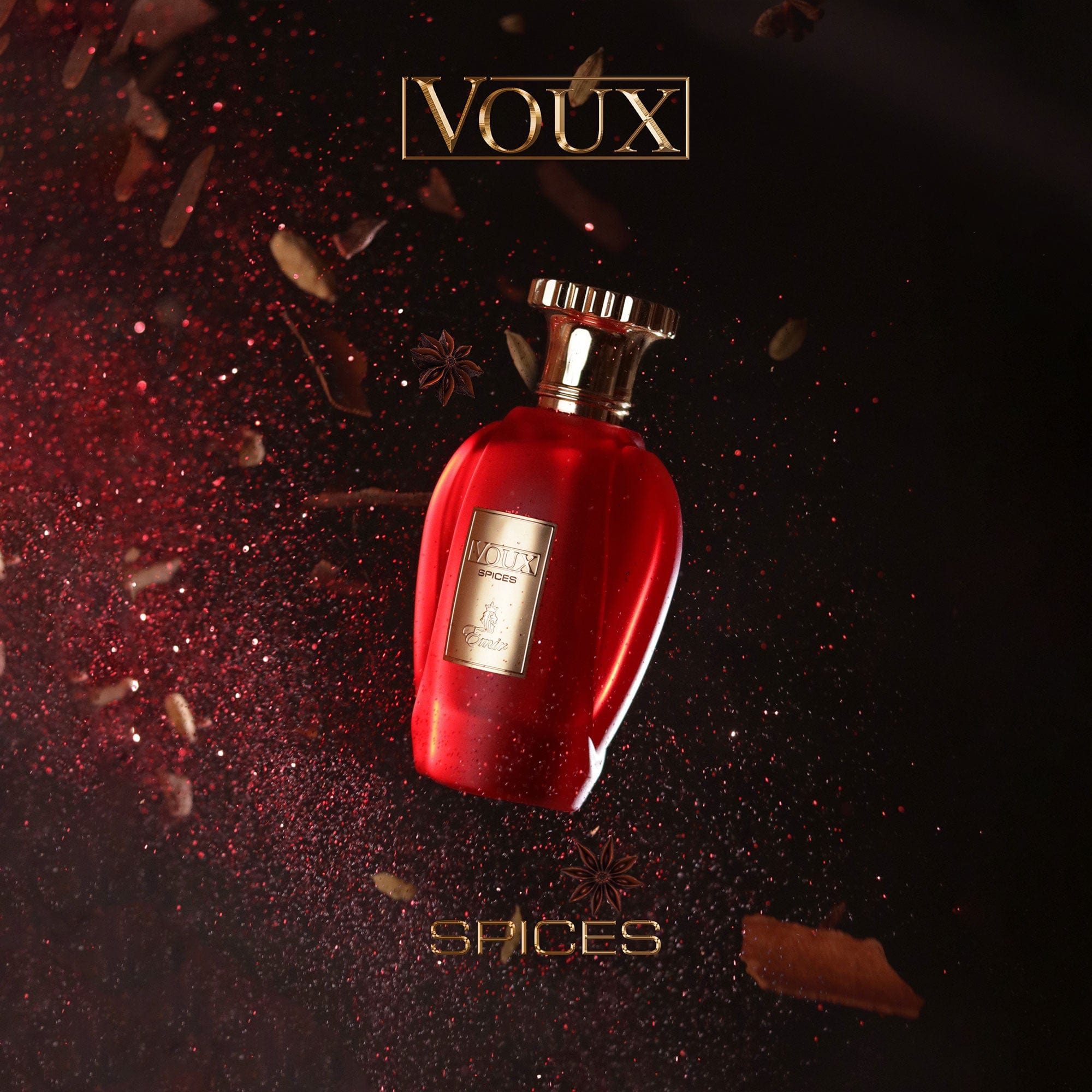 Emir Voux Spices Eau De Parfum 100ml 3.4 Fl.oz. Unisex Luxury Fragrance | Long Lasting