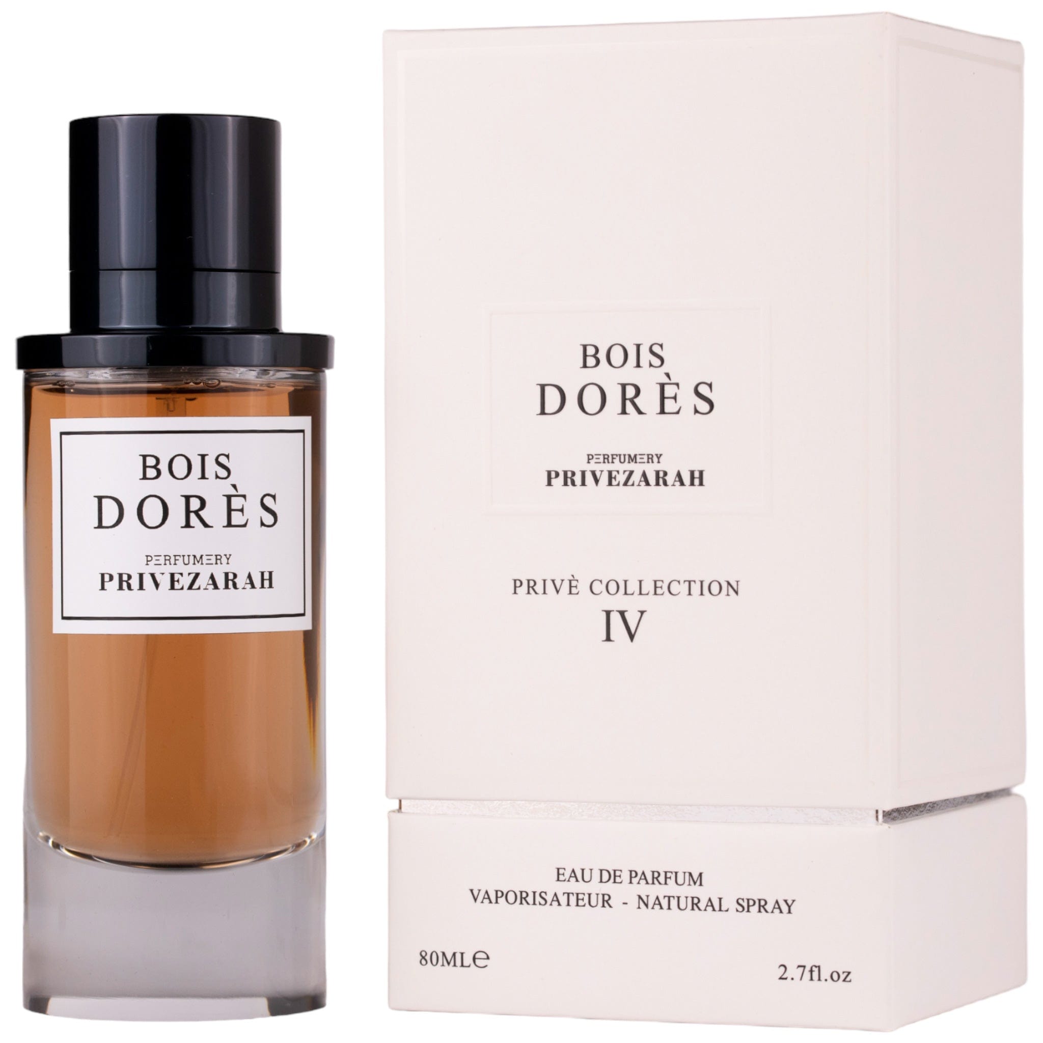 Prive Zarah Bois Dores Eau De Parfum 80ml 2.7 Fl.oz. Unisex Fragrance | Long Lasting | Perfect Gift