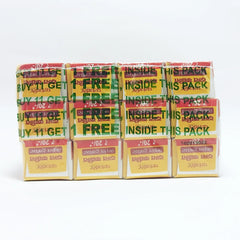 Patanjali Dant Kanti Natural Toothpaste 43g Each Buy 11+1 Free, Turmeric & Cloves Provide, 516gm