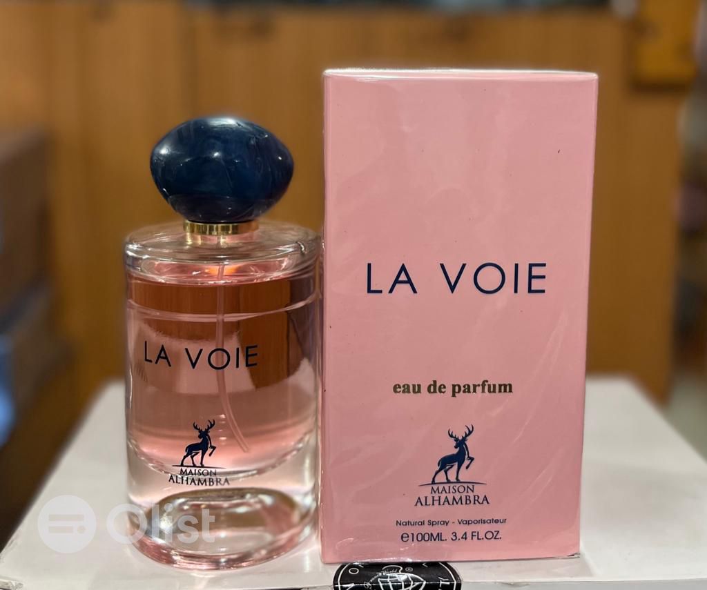 LA VOIE BY MAISON ALHAMBRA EAU DE PARFUM FOR WOMEN 100ML 3.4 FL.OZ.