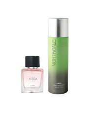 Ajmal  Neea Eau De Parfum 50ml 1.6 Fl.oz. & Nightingale Deodorant 200ml 6.7 Fl.oz. | For Unisex