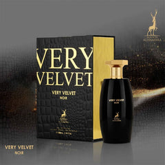 VERY VELVET NOIR BY MAISON ALHAMBRA EAU DE PARFUM 100ML 3.4 FL.OZ. FOR WOMEN