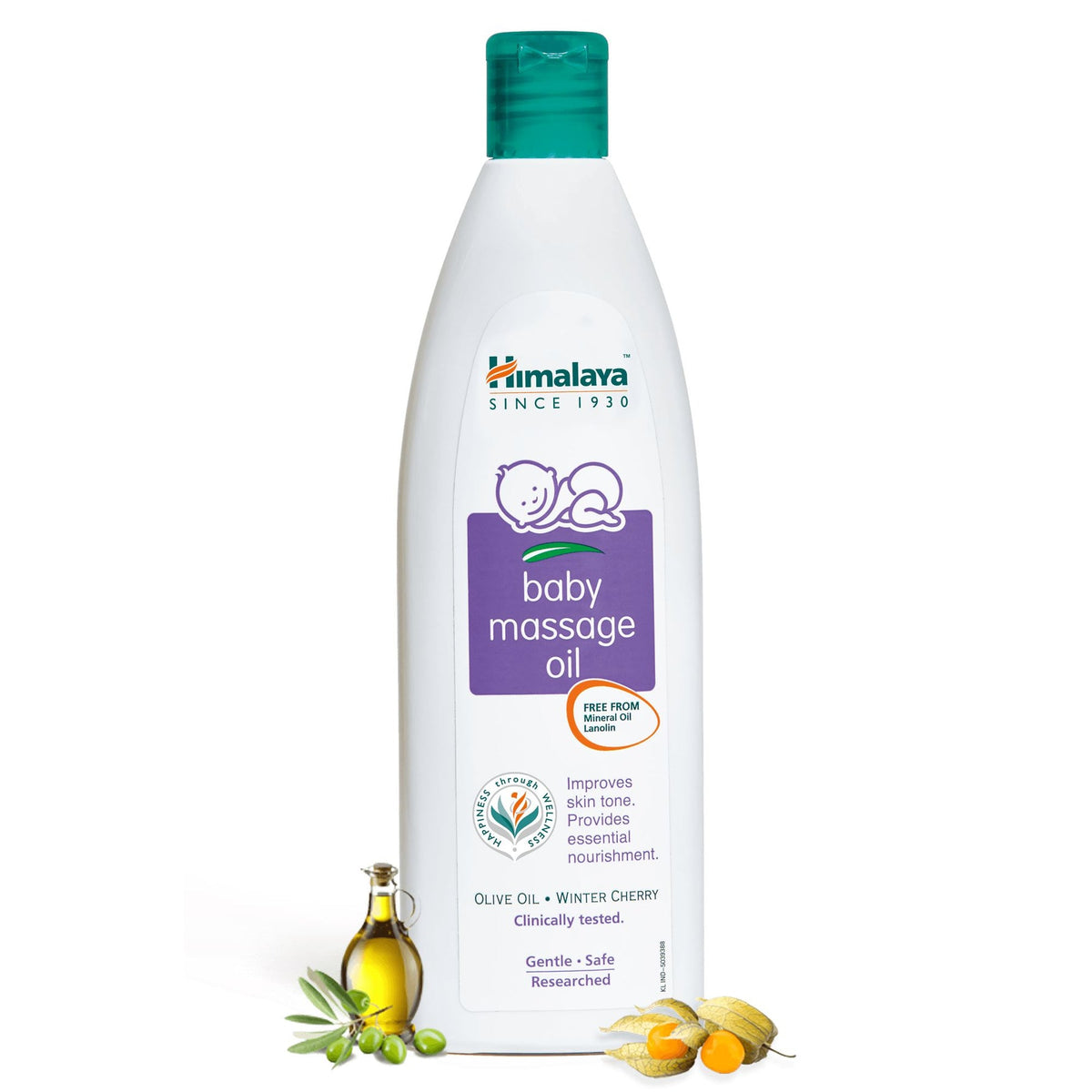 Himalaya Baby Massage Oil, Nurtures Growth & Strengthens Bond With Your Baby | 200ml