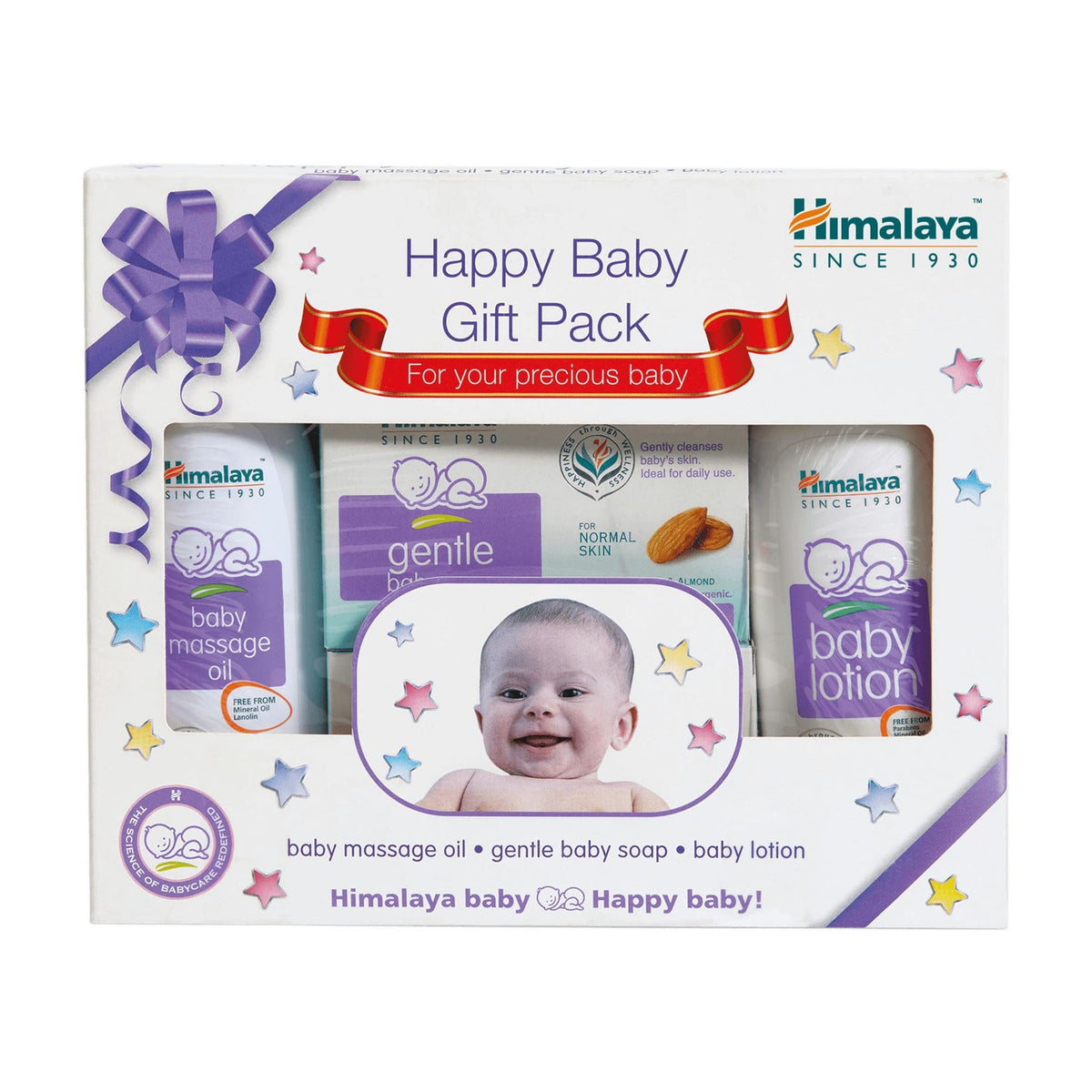 Himalaya Baby Care Gift Pack (Oil-Soap-Lotion) | Gentle & Safe