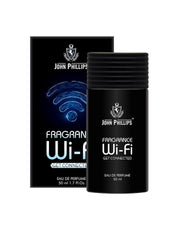 John Phillips Luxury Eau De Perfumes Smog 100ml 3.4 Fl.oz. & Wi-fi 50ml 1.6 Fl.oz. Pack Of 2 For Men & Women