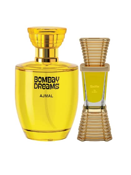 Ajmal Bombay Dreams Eau De Parfum 100ml 3.4 Fl.oz. & Selfie Cp 10ml 0.3 Fl.oz. For Men & Women | Combo Of 2