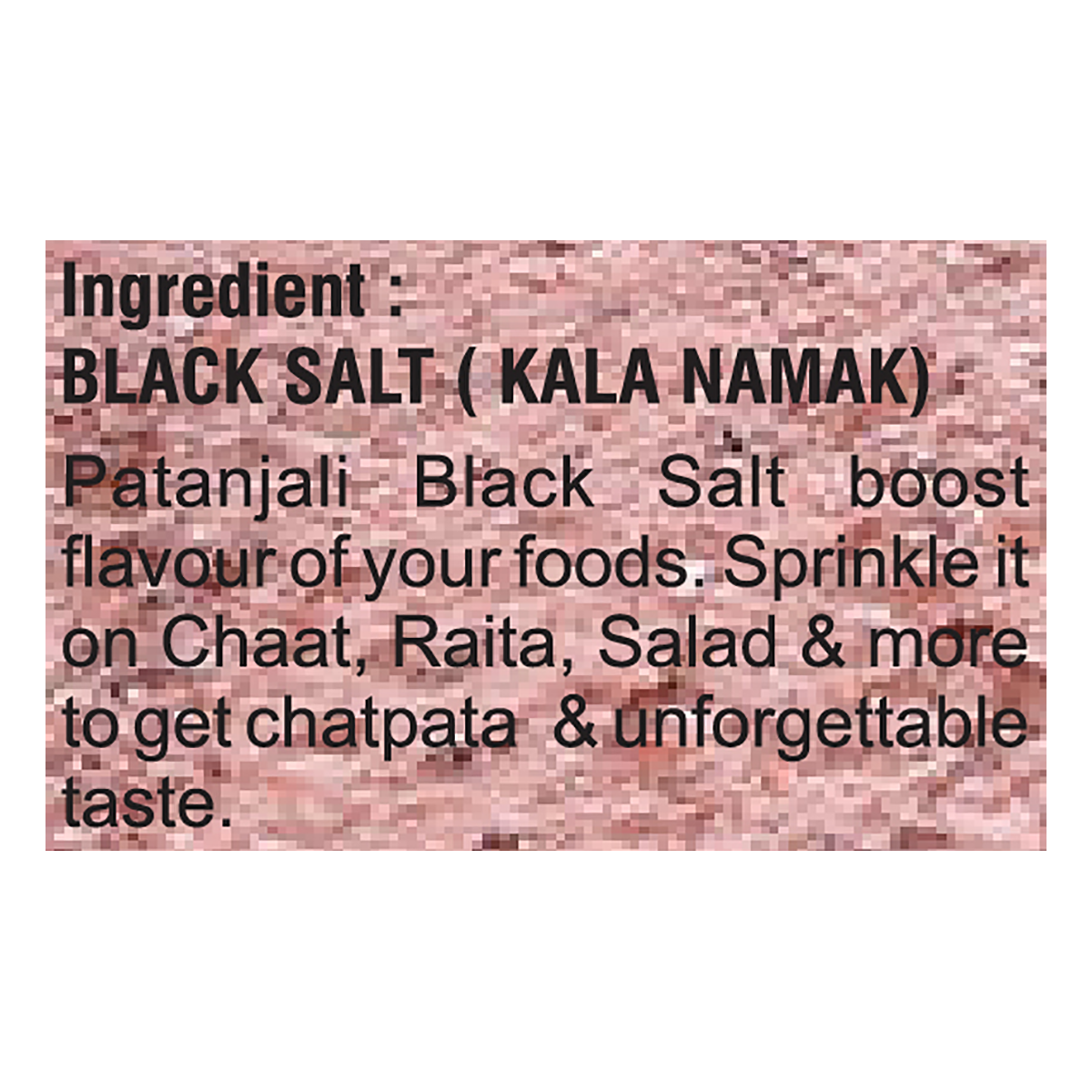 Patanjali Kala Namak (Black Salt) 200gm