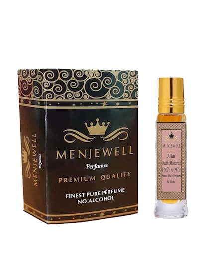 Menjewell Oudh Moharak Attar Perfume 3ml 0.1 Fl.oz. Unisex Fragrance | Long Lasting | Alcohol Free