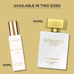 La French Al Hisan, Woody Oud, Adventure Oud & Romance Oud Perfume Gift Set 20ml 0.6 Fl.oz. Each Pack Of 4