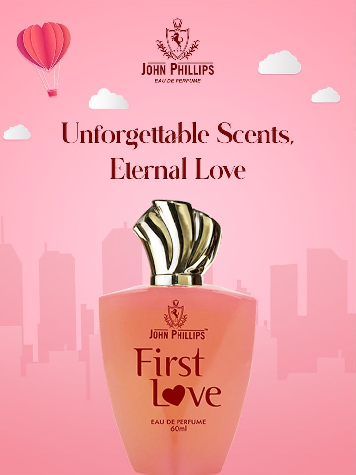 John Phillips My Sweet Love + First Love + French Classic Eau De Parfum 60ml 2 Fl.oz. Each Pack Of 3 For Unisex