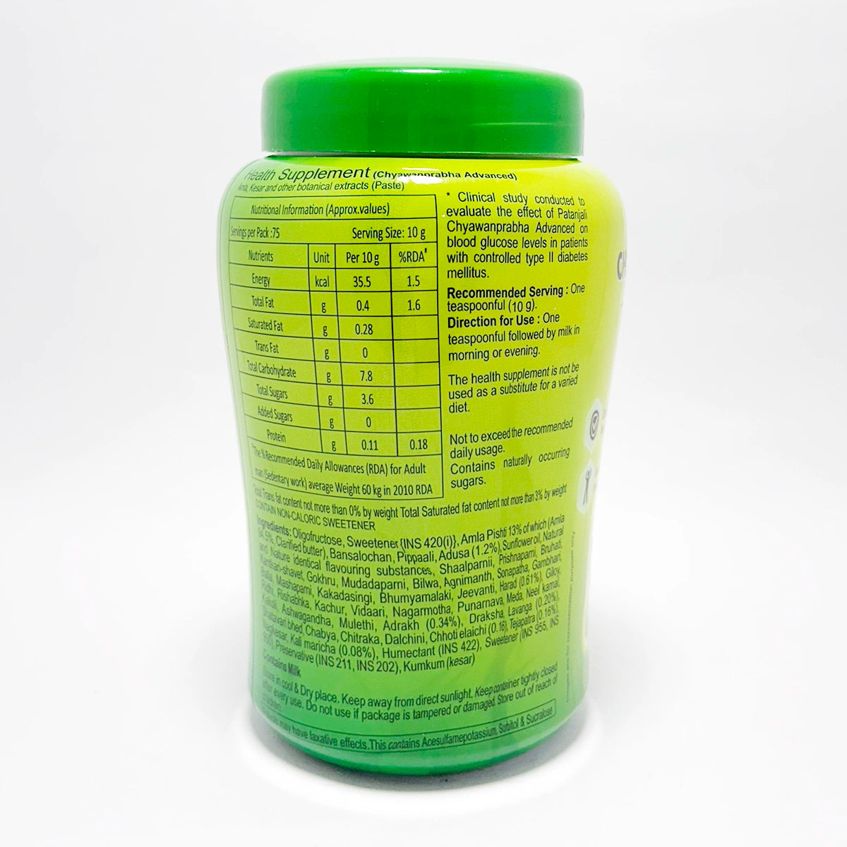 Patanjali Chyawanprabha Advance No Added Sugar 750gm