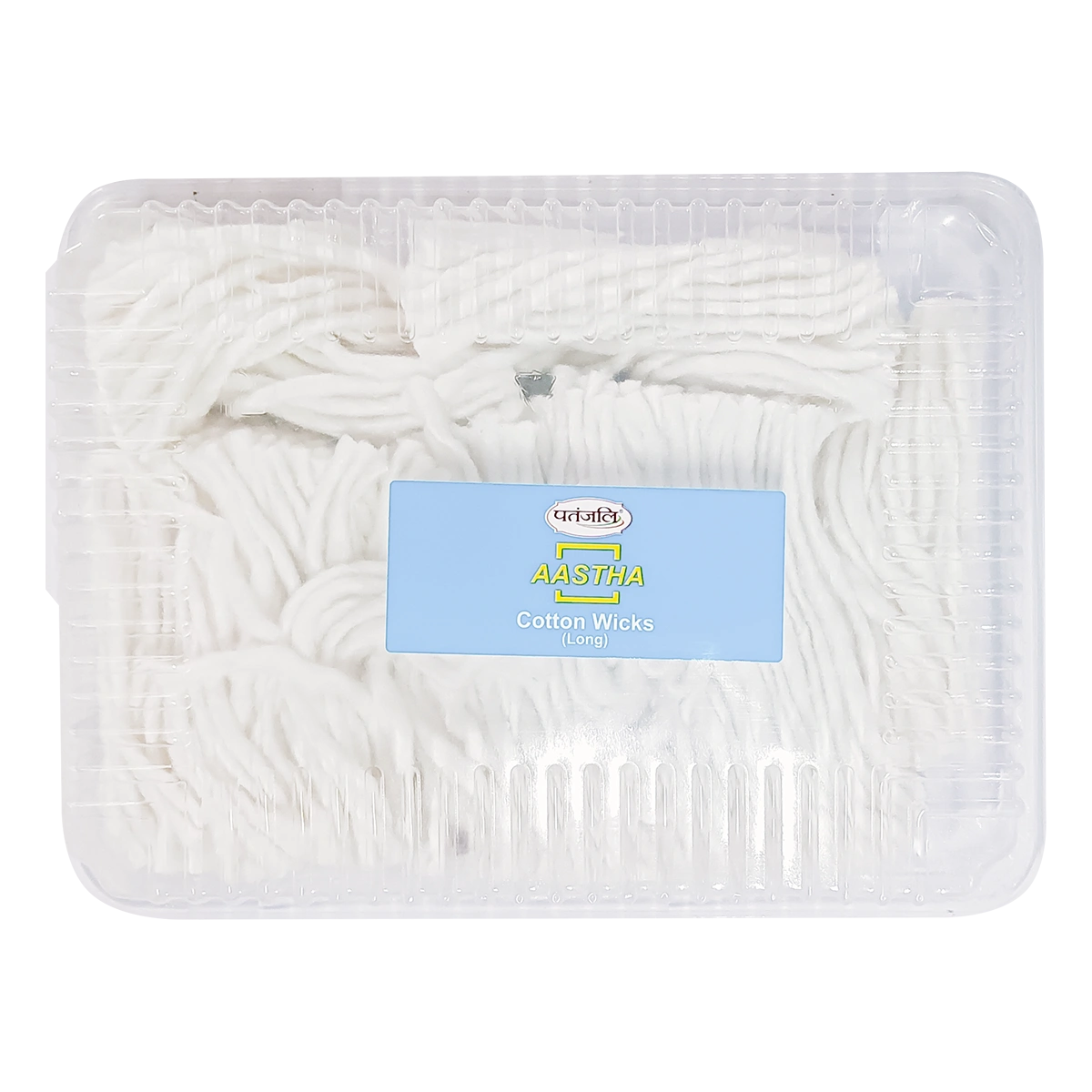 Patanjali Aastha Long Cotton Wicks, With 100% Pure Natural Cotton, 30gm
