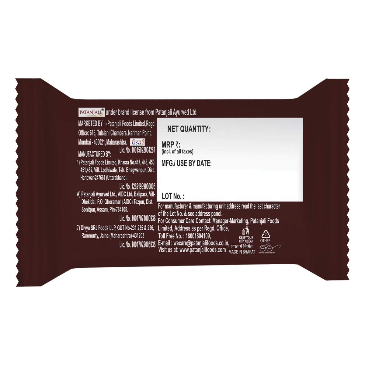 Patanjali Creamfeast Chocolate Biscuit 32.5gm