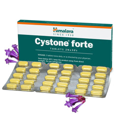 Himalaya Cystone Forte Tablets, Highly Potent Medicine For The Management Of Renal Stones | 30 Tablets (Pack Of 2)