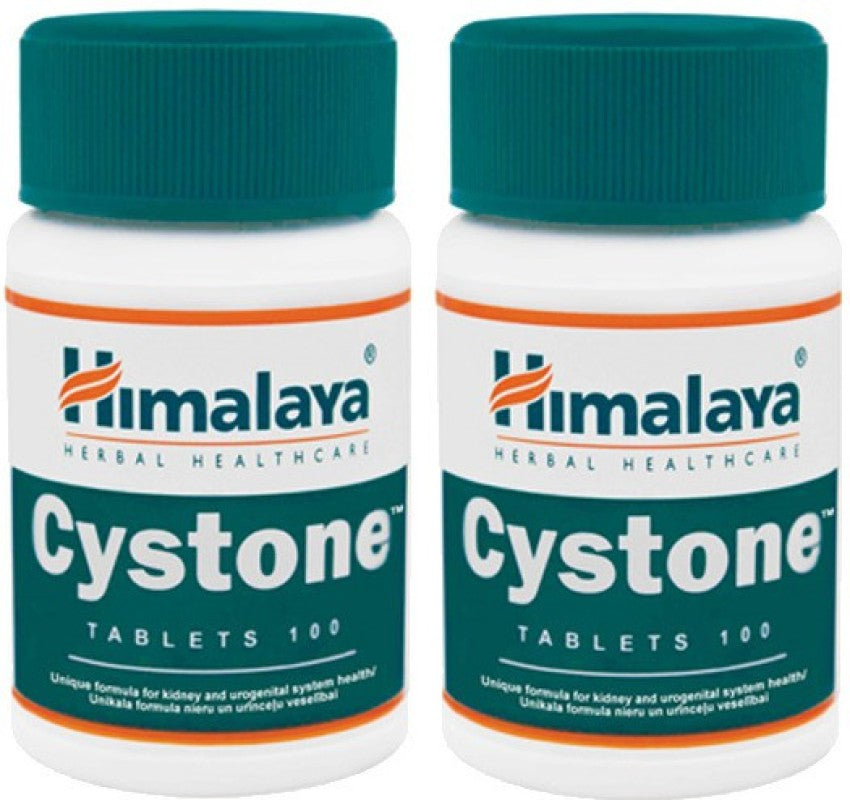 Himalaya Cystone Tablets, Helps Prevent The Formation Of Kidney Stones | 60 Tablets (Pack Of 2)