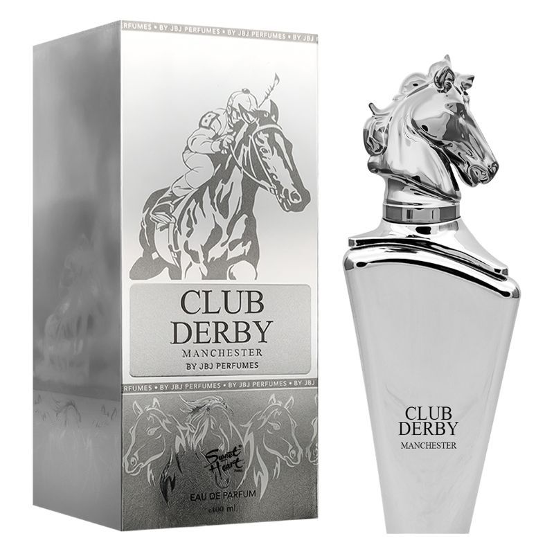 Sweet Heart Club Derby Silver Perfume For Men And Women 100ml 3.4 Fl.oz.