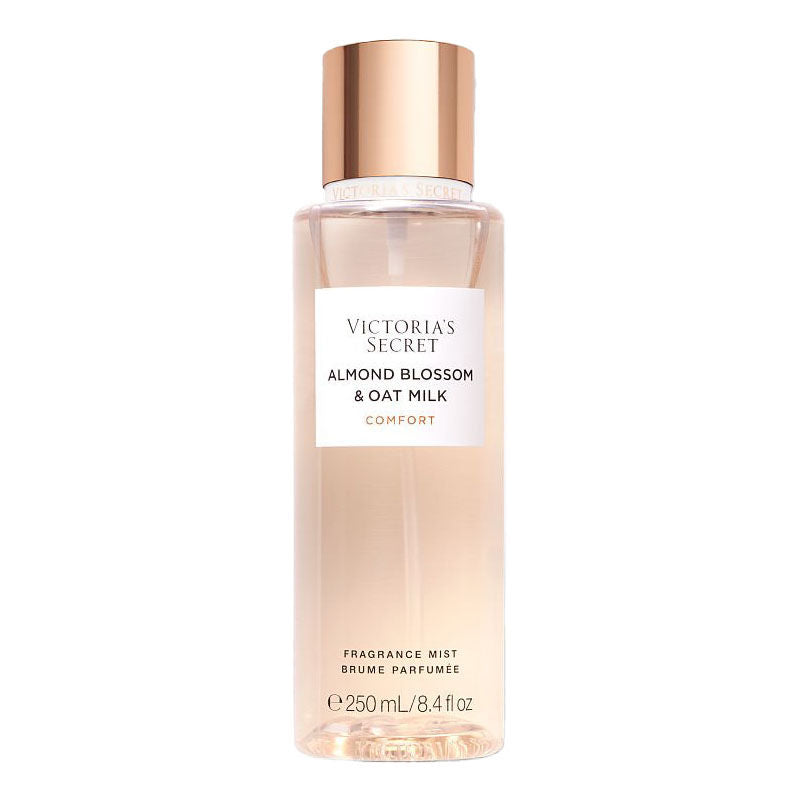 VICTORIA'S SECRET ALMOND BLOSSOM & OAT MILK FRAGRANCE MIST 250ML 8.4 FL.OZ. NATURAL BEAUTY