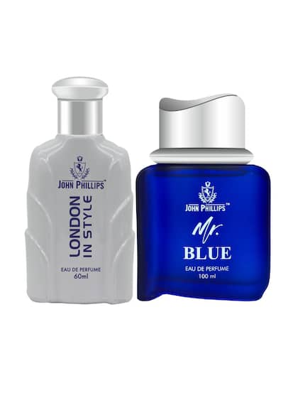 John Phillips Mr Blue 100 Ml 3.4 Fl.oz. & London In Style 60 Ml 2 Fl.oz. Combo Of 2 For Men | Perfect For Gifting