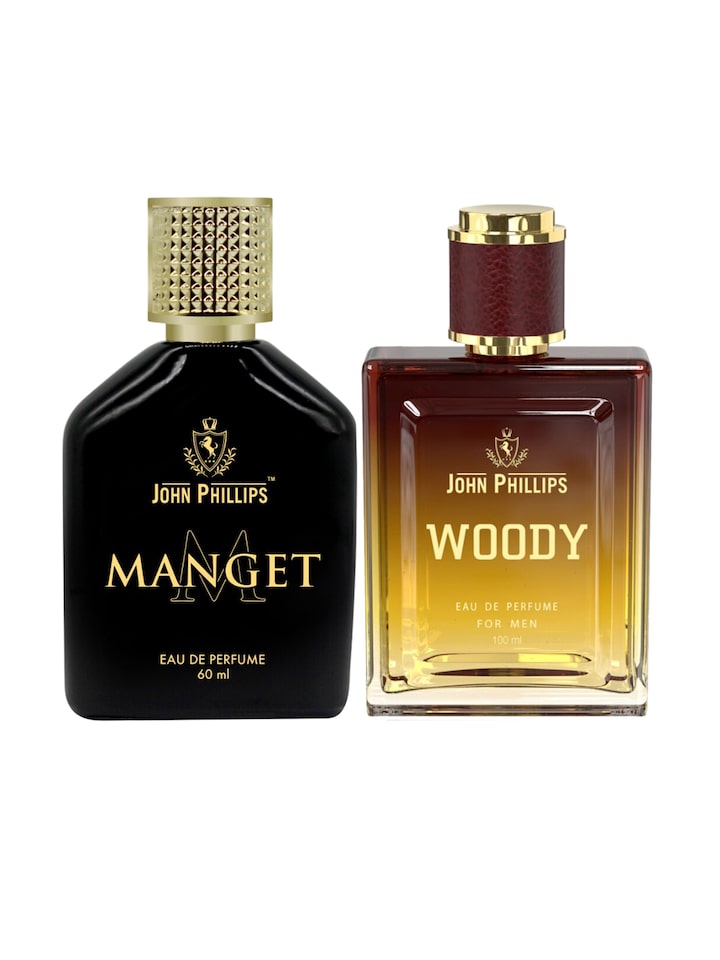 John Phillips Magnet 60 Ml 2 Fl.oz. & Woody 100 Ml 3.4 Fl.oz. Eau De Parfumes For Men & Women | Combo Of 2