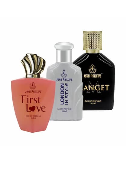 John Phillips First Love + London In Style + Manget Eau De Parfum 60ml 2 Fl.oz. Each Pack Of 3 | For Unisex