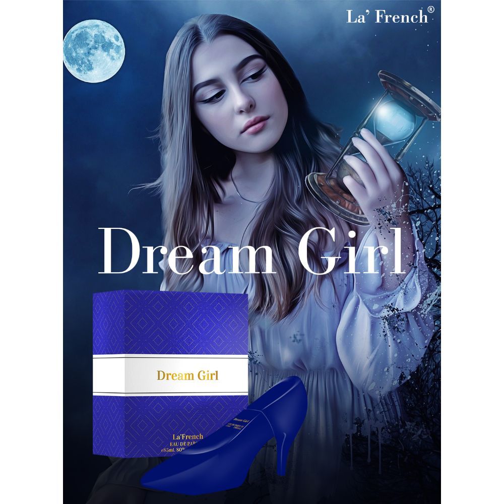 La French Dream Girl Perfume For Women 85ml 2.8 Fl.oz. | Long Lasting & Premium Women's Fragrance
