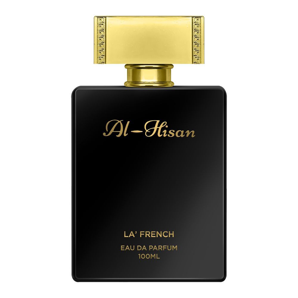 La French Al Hisan Eau De Parfum 100ml 3.4 Fl.oz. | Long Lasting Unisex Oud Perfume