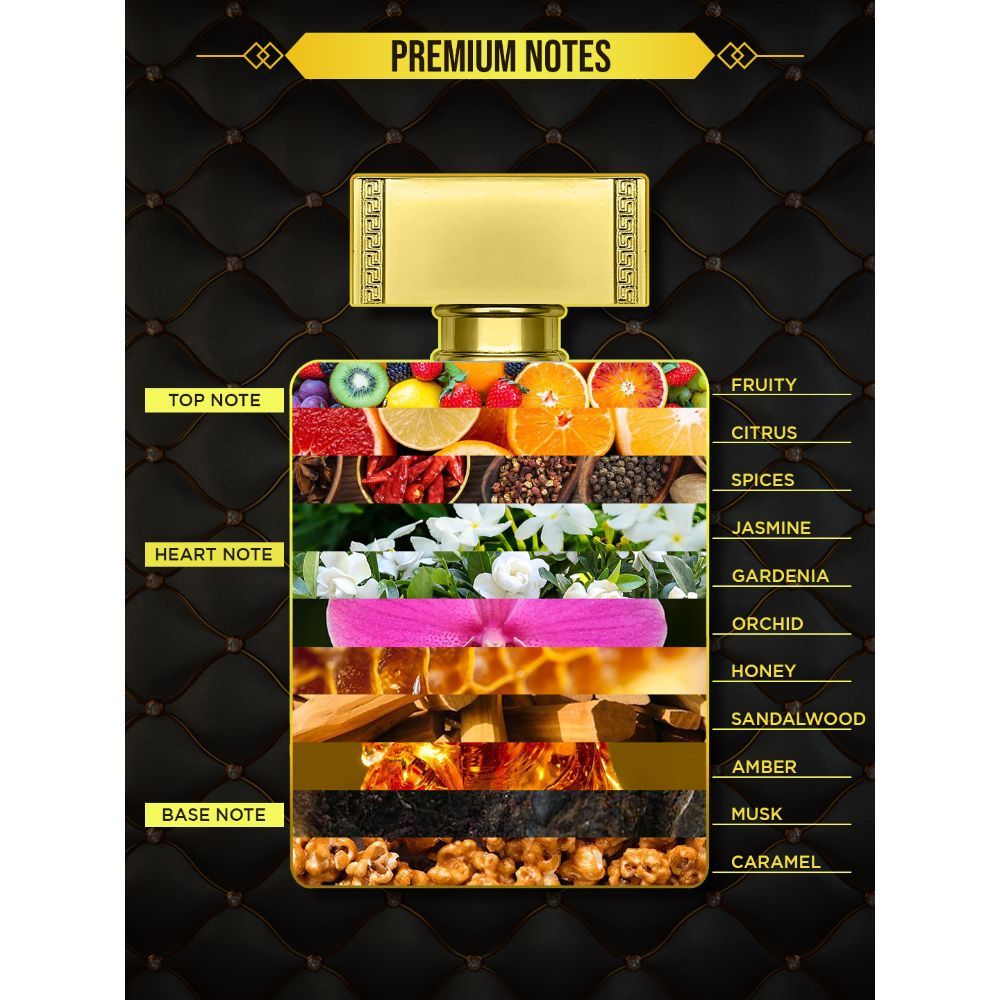 La French Al Hisan Eau De Parfum 100ml 3.4 Fl.oz. | Long Lasting Unisex Oud Perfume