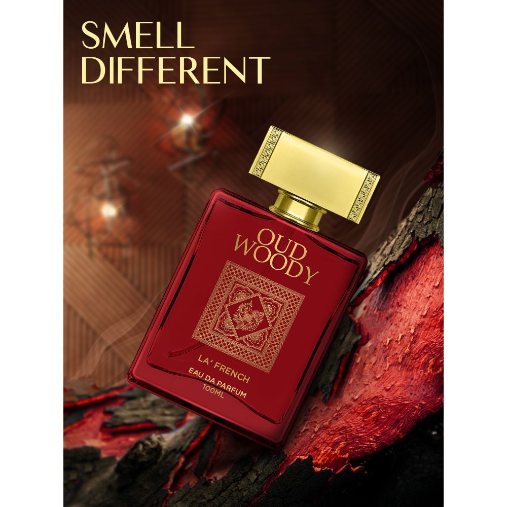 La French Oud Woody Eau De Parfum 100ml 3.4 Fl.oz. | Long Lasting | Unisex Fragrance