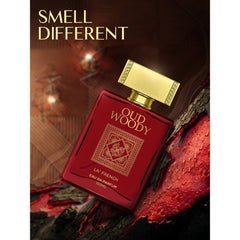 La French Oud Woody Eau De Parfum 100ml 3.4 Fl.oz. | Long Lasting | Unisex Fragrance