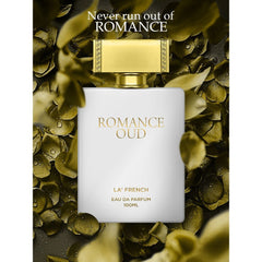 La French Romance Oud Eau De Parfum 100ml 3.4 Fl.oz. | Long Lasting & Unisex Fragrance