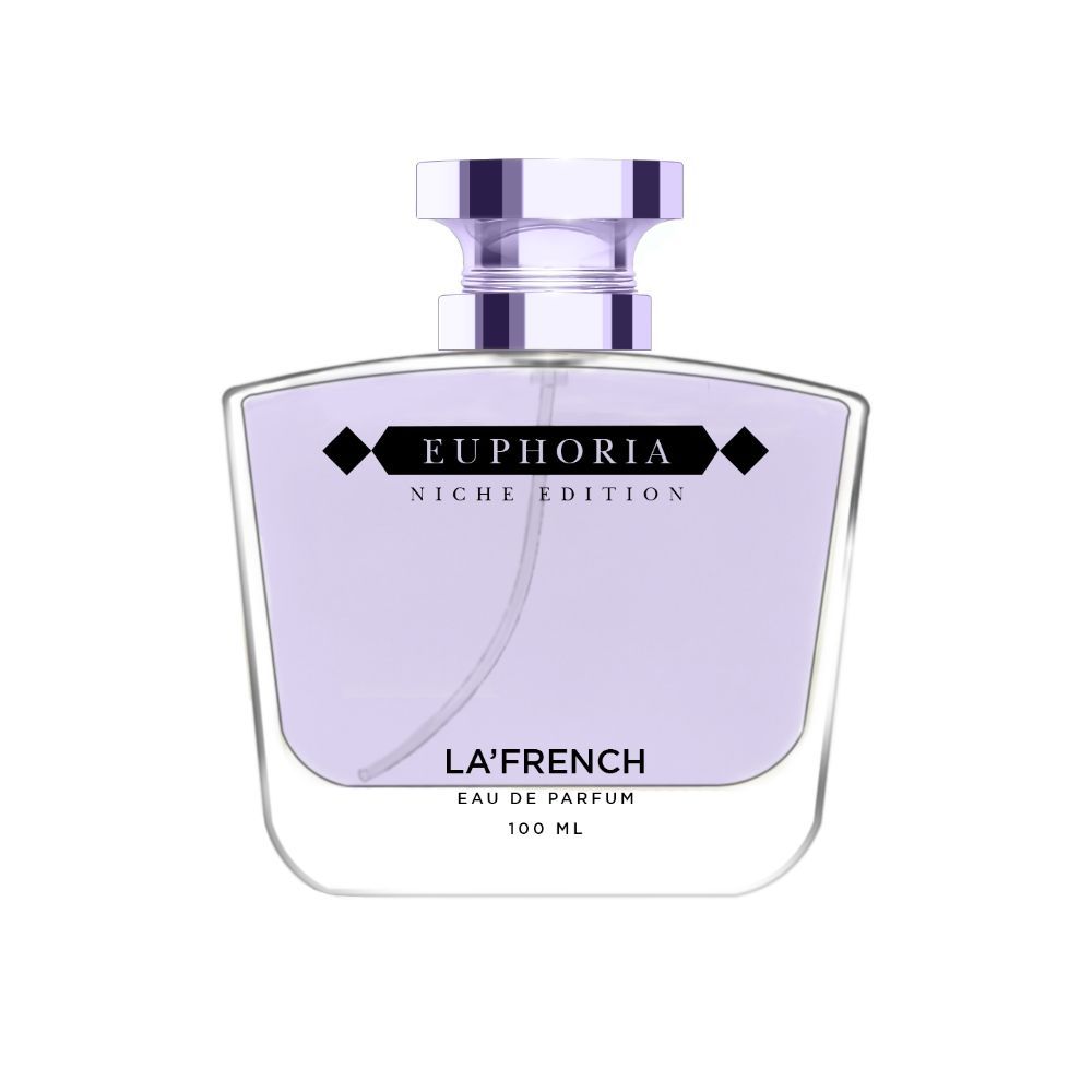 La French Euphoria Eau De Perfume 100ml 3.4 Fl.oz. | Long Lasting & Sensuous Fragrance For Unisex