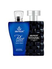 John Phillips Blue Angel & Titanic Eau De Parfum 100 Ml Each Pack Of 2 For Men & Women