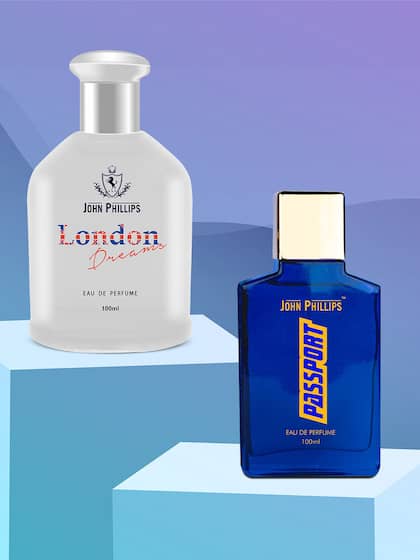 John Phillips Luxury London Dreams & Passport Eau De Perfume 100ml 3.4 Fl.oz. Each Pack Of 2 | For Men & Women