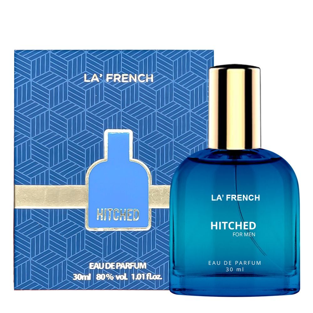 La French Hitched Eau De Parfum For Men 30ml 1.01 Fl.oz.