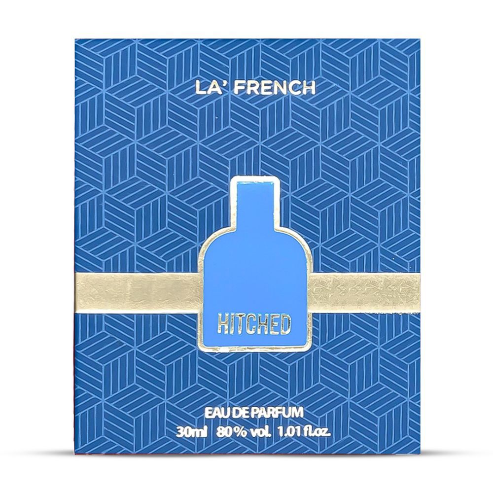 La French Hitched Eau De Parfum For Men 30ml 1.01 Fl.oz.