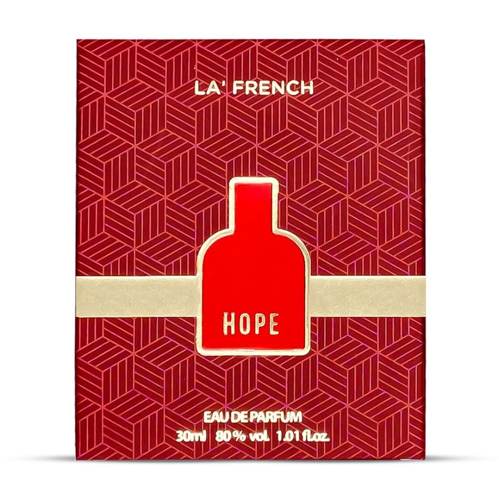La French Hope Eau De Parfum For Men 30ml 1.01 Fl.oz. | Long Lasting Fragrance